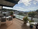 Bergblick von der Terrasse 