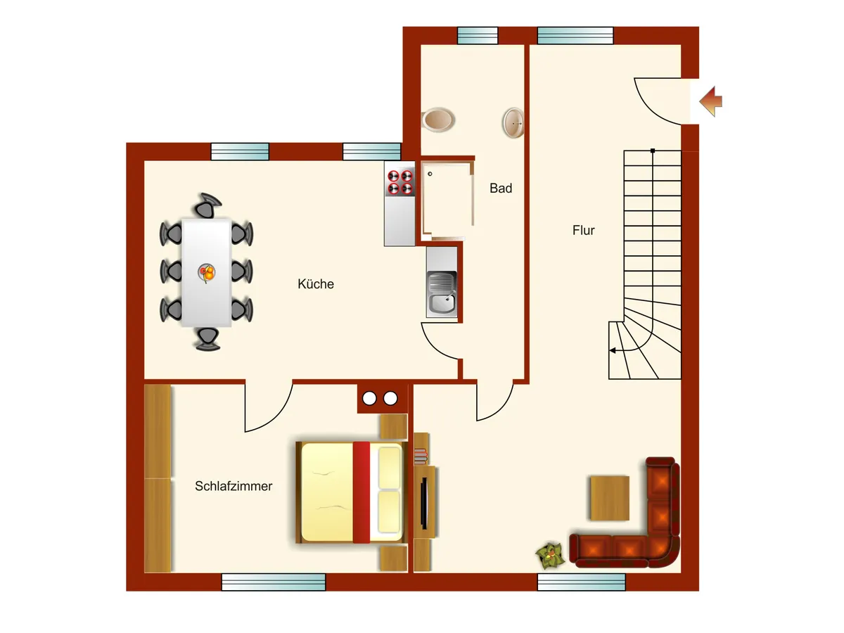 Grundriss EG