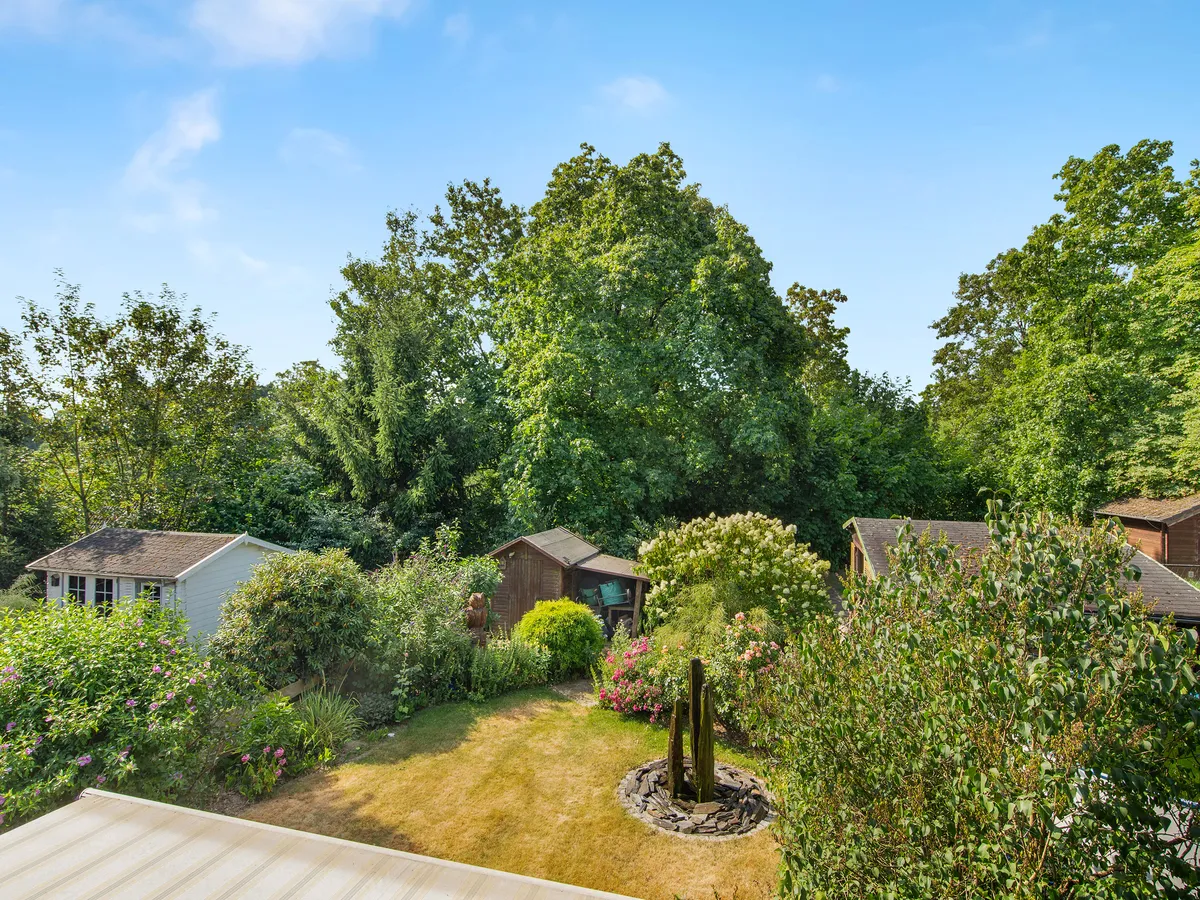 Ausblick Garten