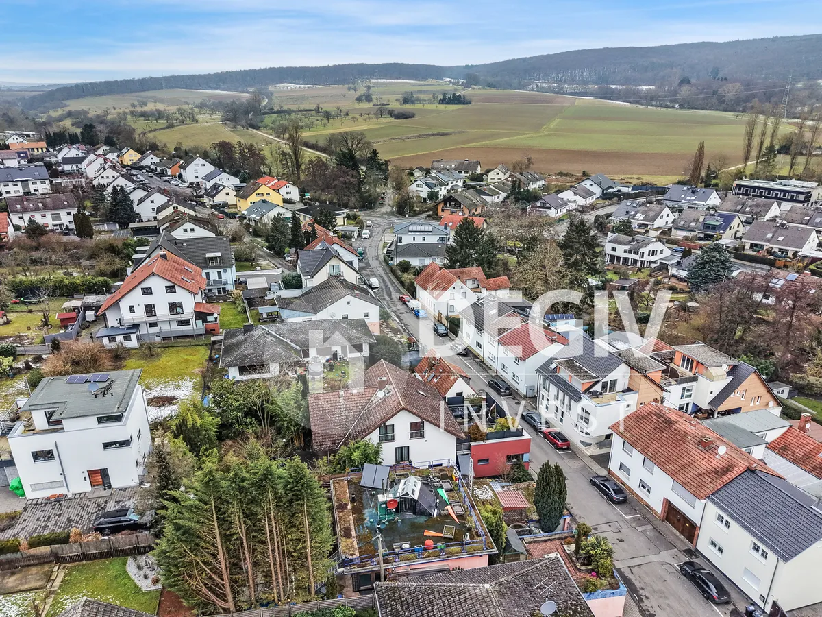 Blick in die grüne Umgebung
