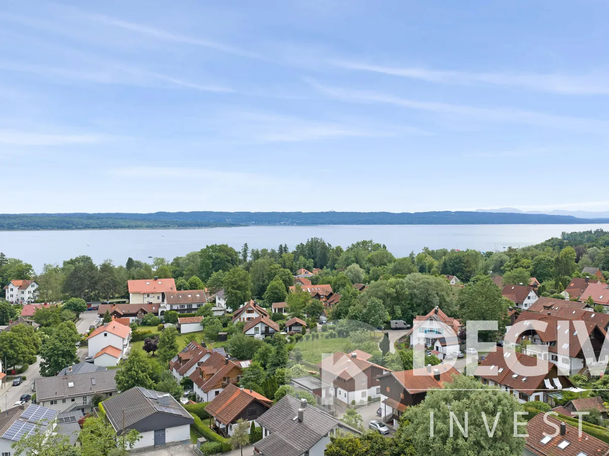 So nah ist es zum See