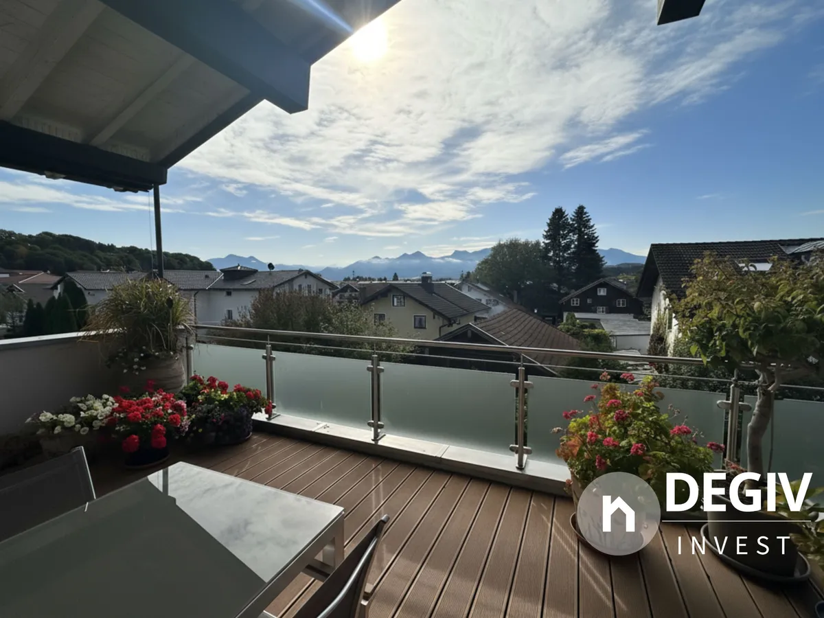 Bergblick von der Terrasse 2