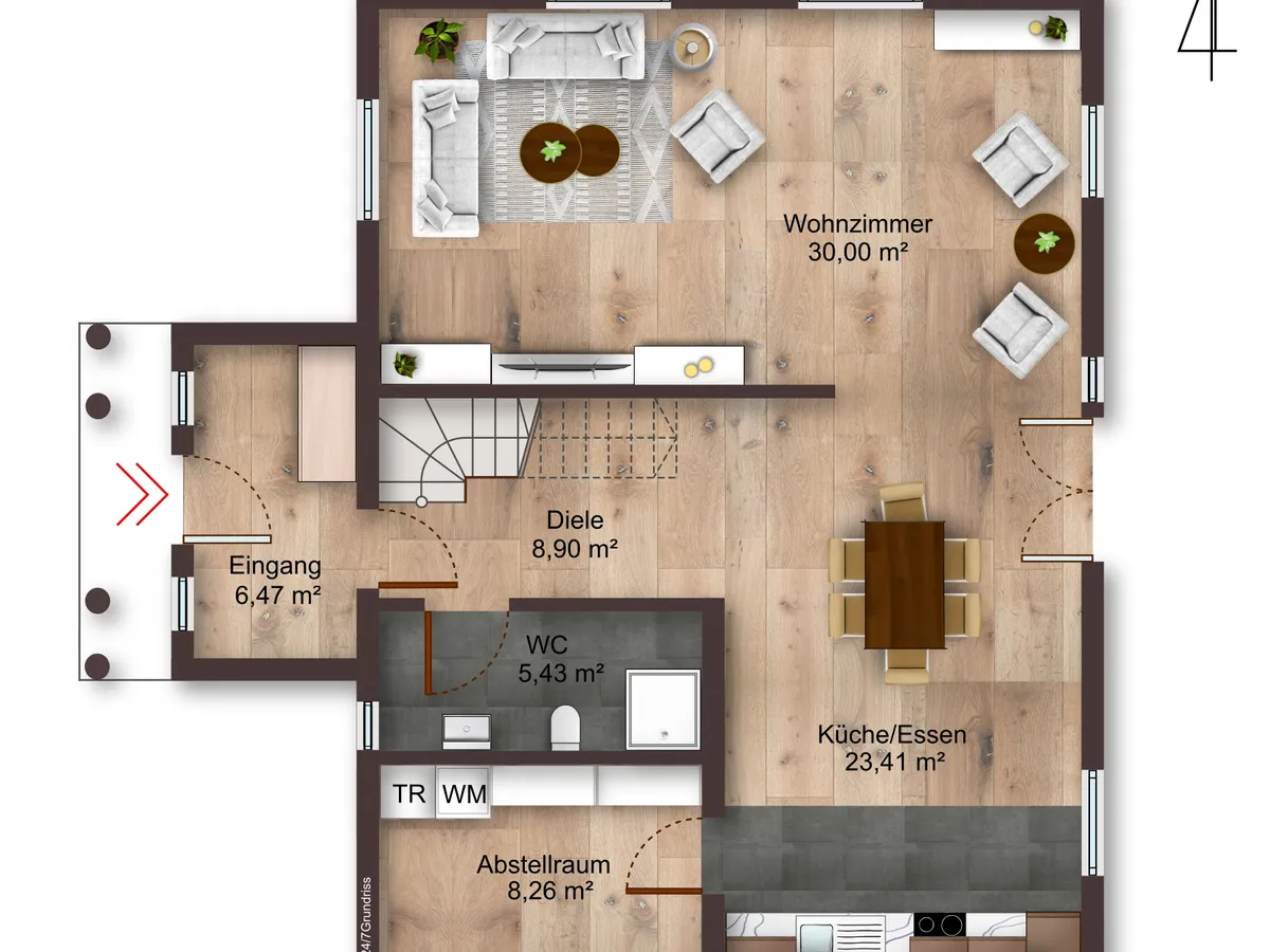 Grundriss EG