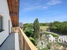 Blick vom Balkon