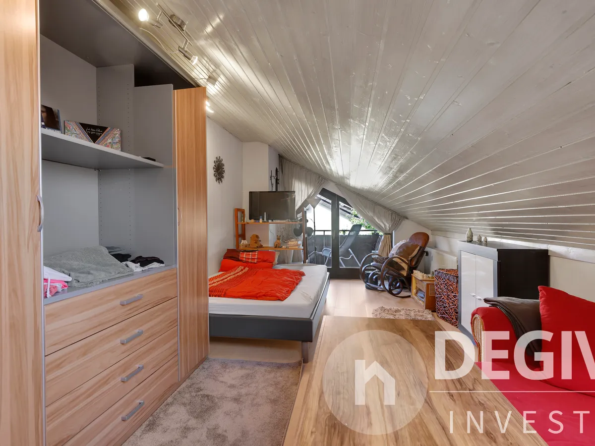 Schlafzimmer Einlieger DG