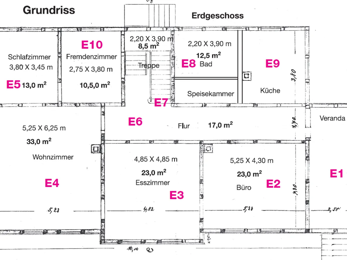 Grundriss EG