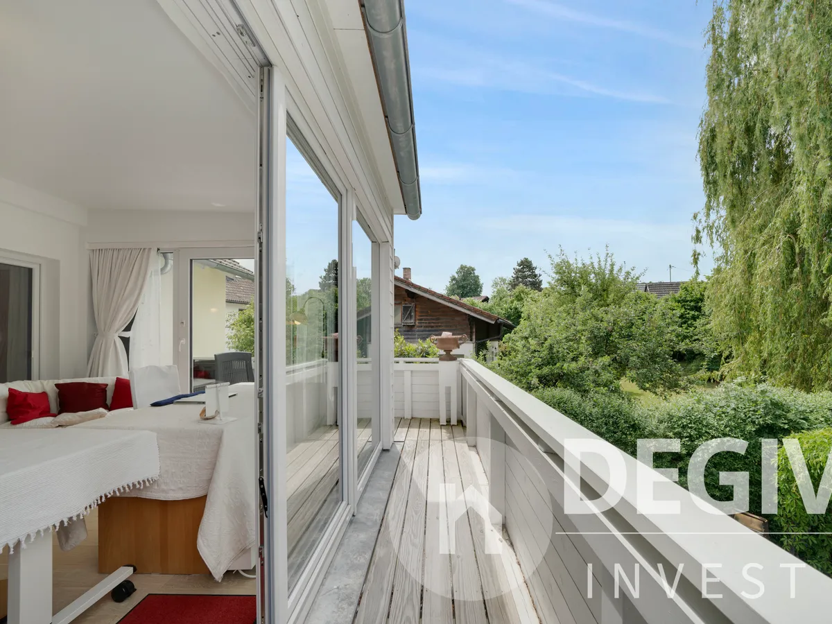 Wintergarten mit Balkon