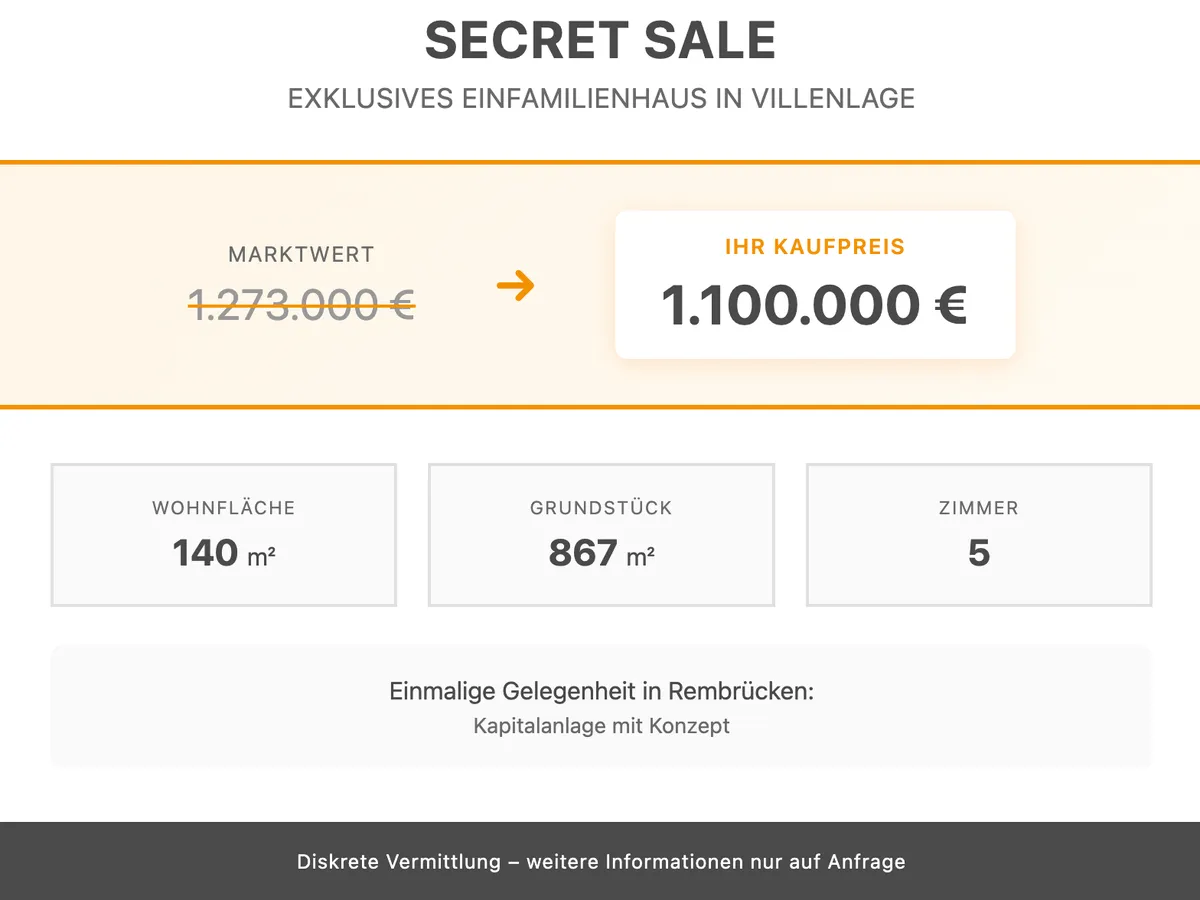 Secret Sale