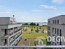 Blick vom Balkon auf die Schlei
