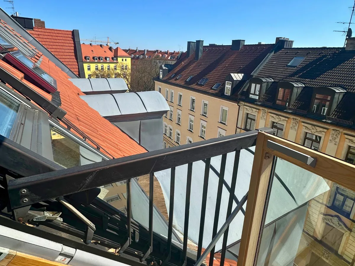 Blick aus dem OG