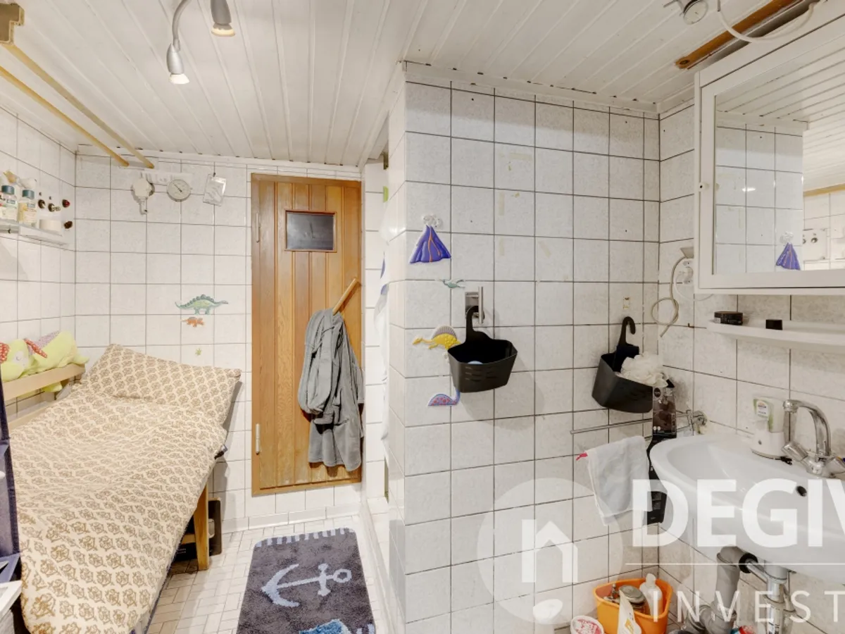 Sauna im UG