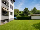 Blick auf Balkon