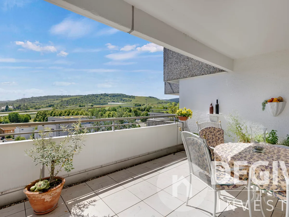 Weiterer Blick von Dachterrasse