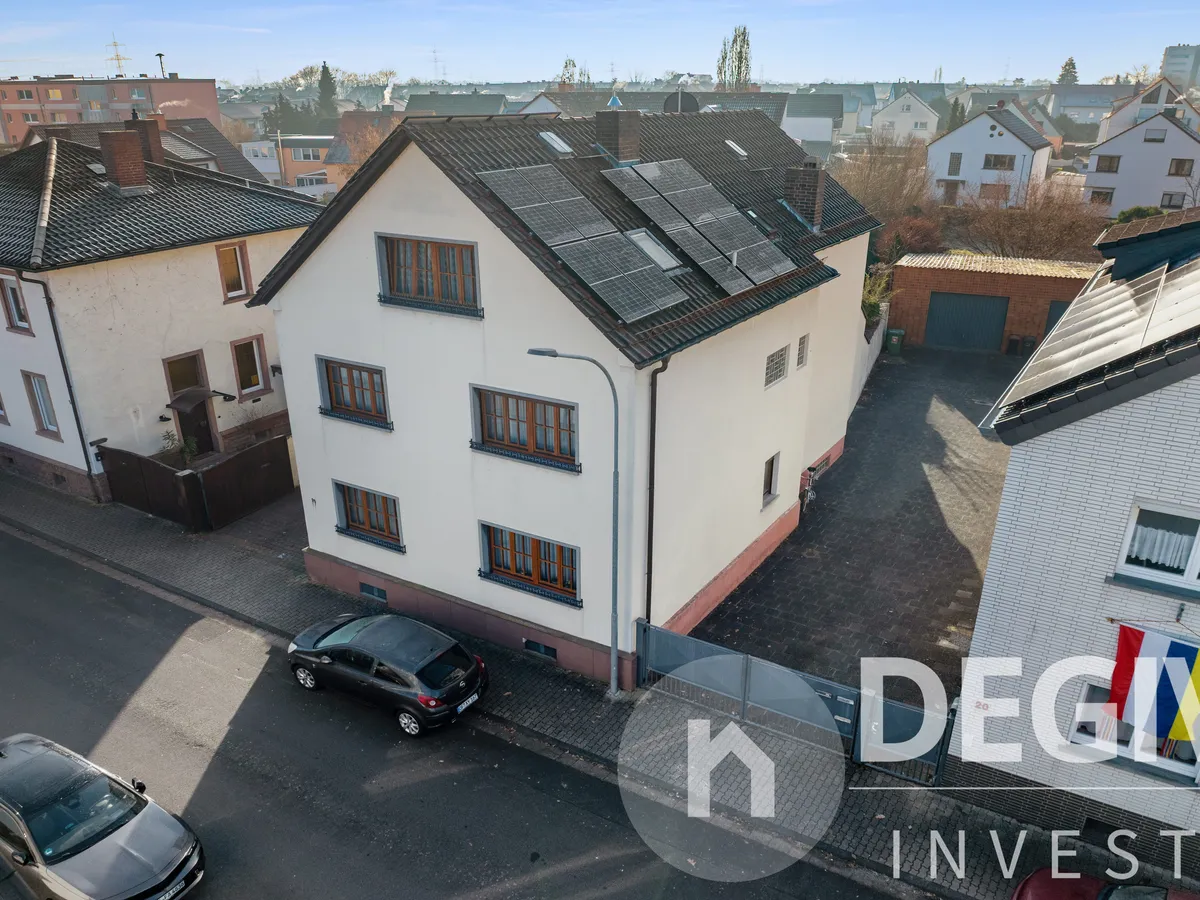 Luftaufnahme – Straßenansicht