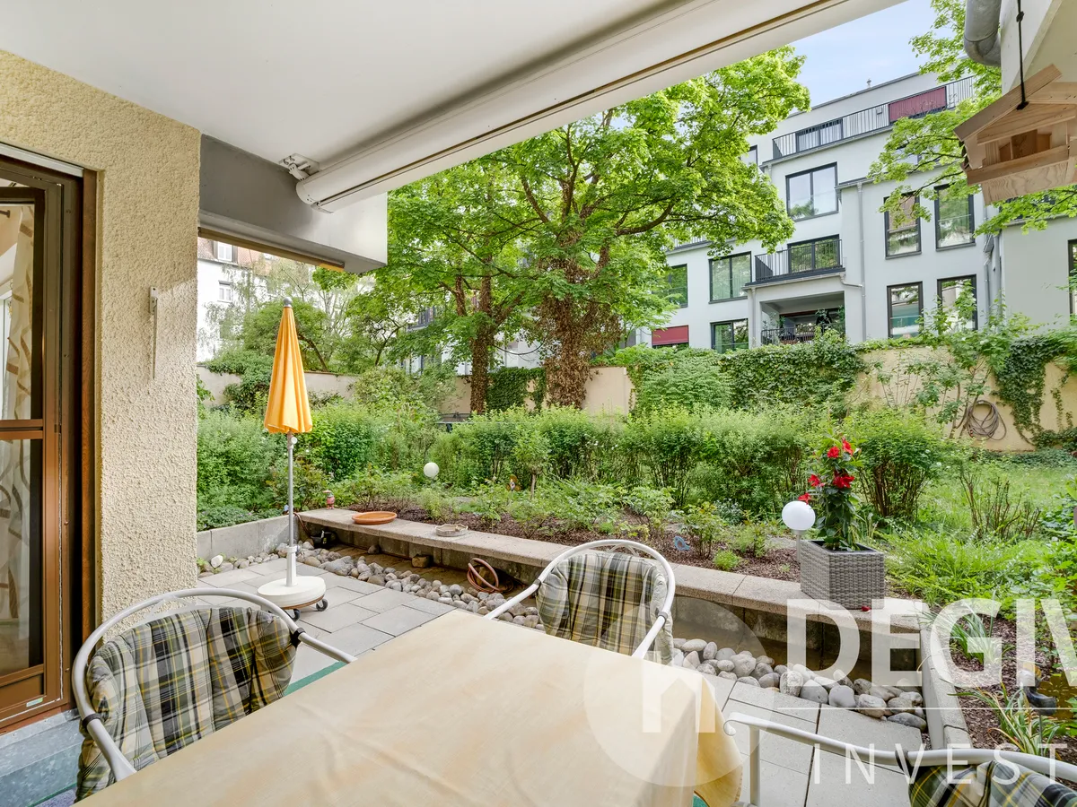 Blick von der Terrasse