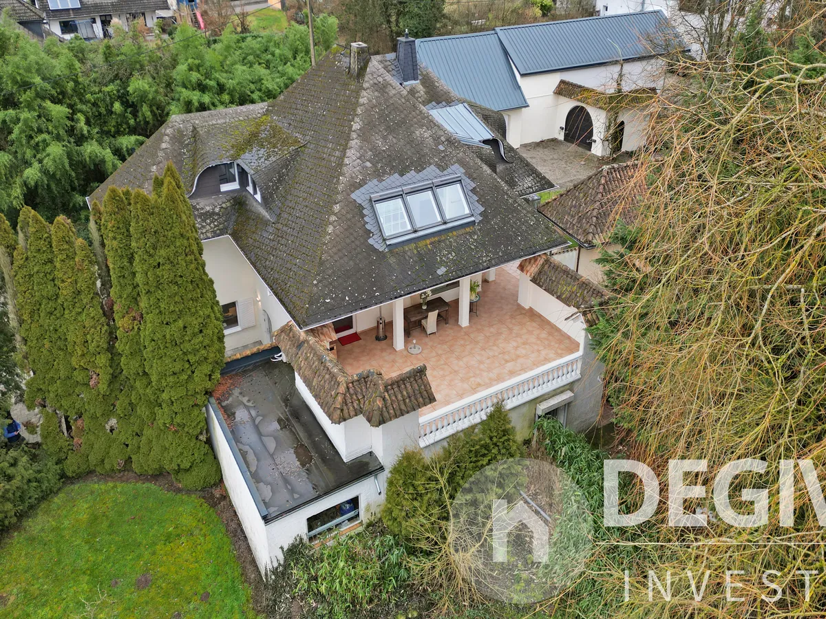 Luftansicht Dachterrasse