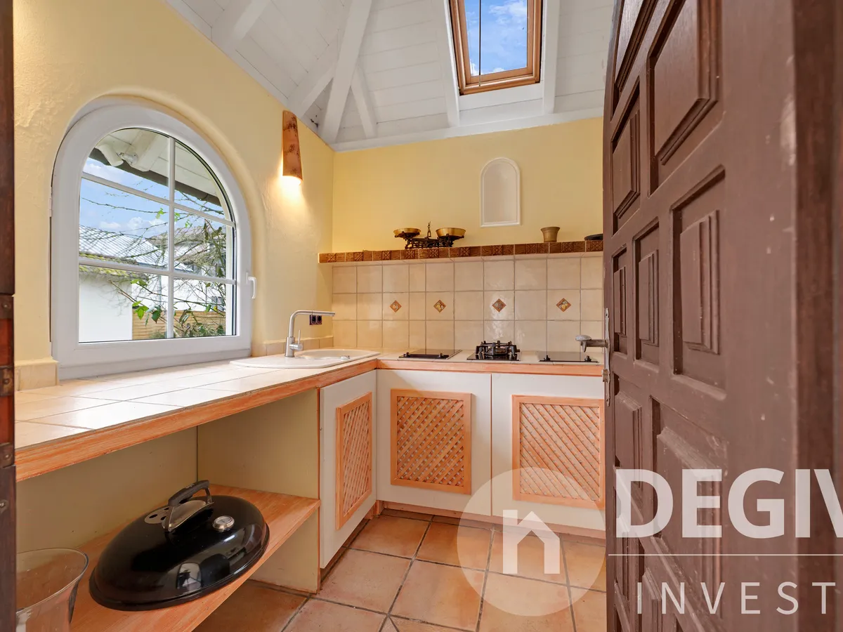 Sommerküche im Gartenhaus