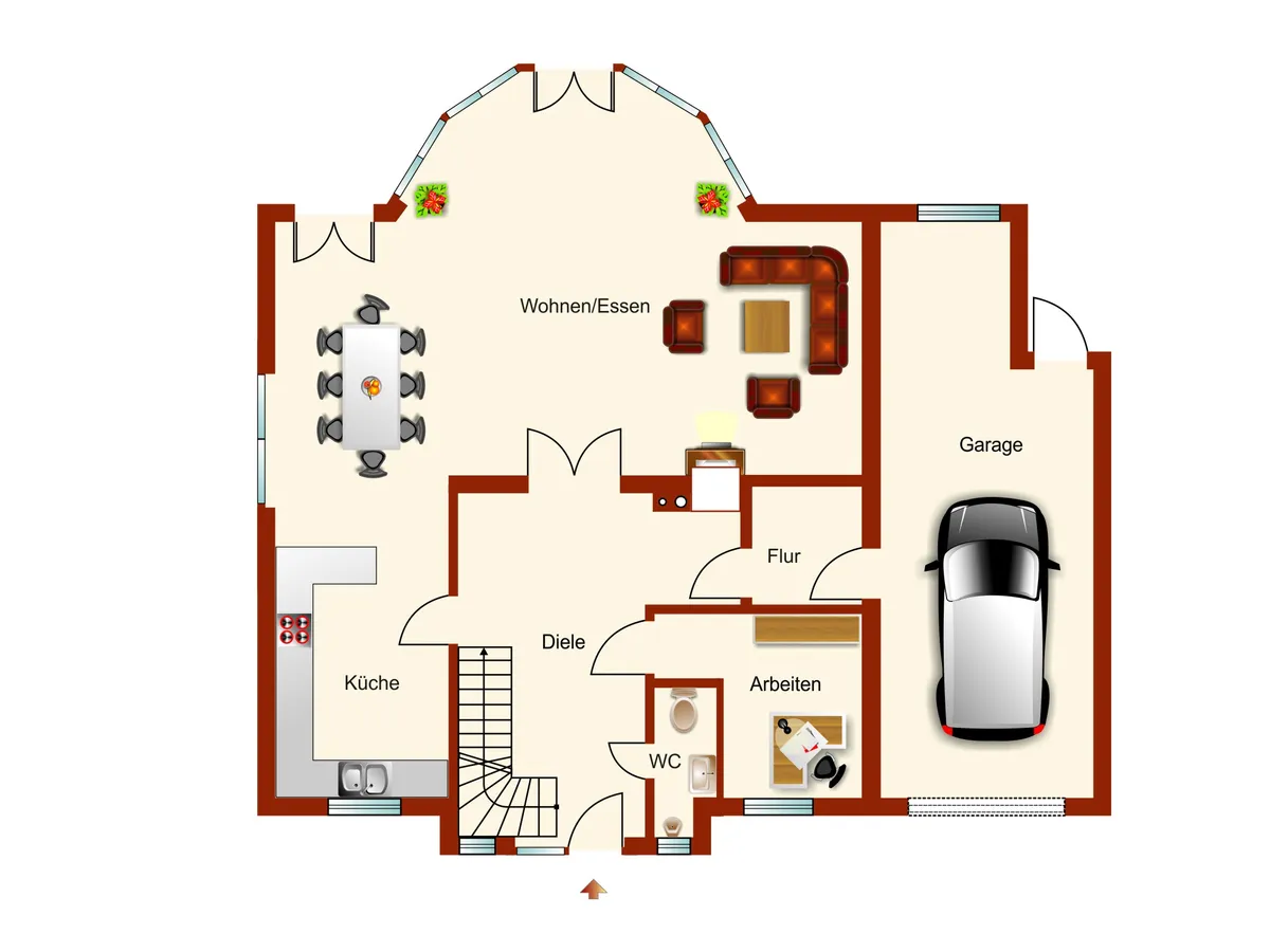 Grundriss EG