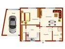 Grundriss EG Nebenhaus