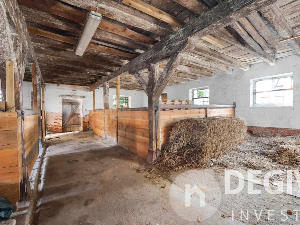Stallungen mit Pferdeboxen