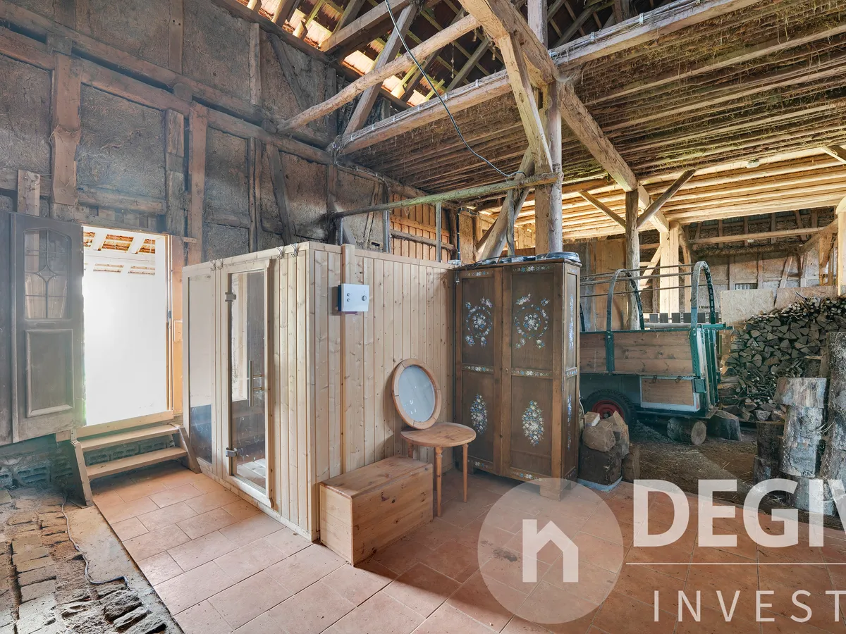 Sauna im Innenbereich Scheune