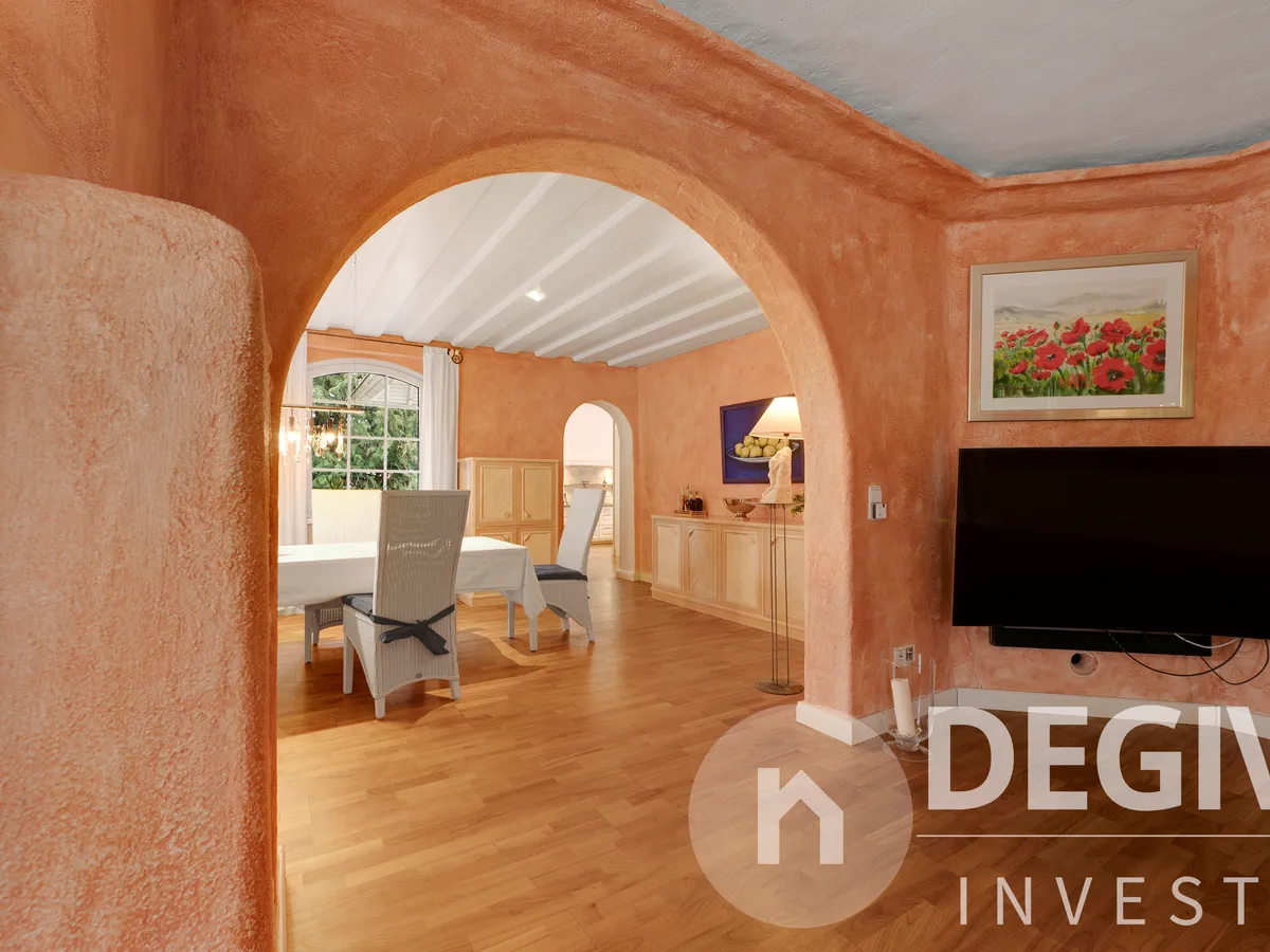 Blick in den Essbereich