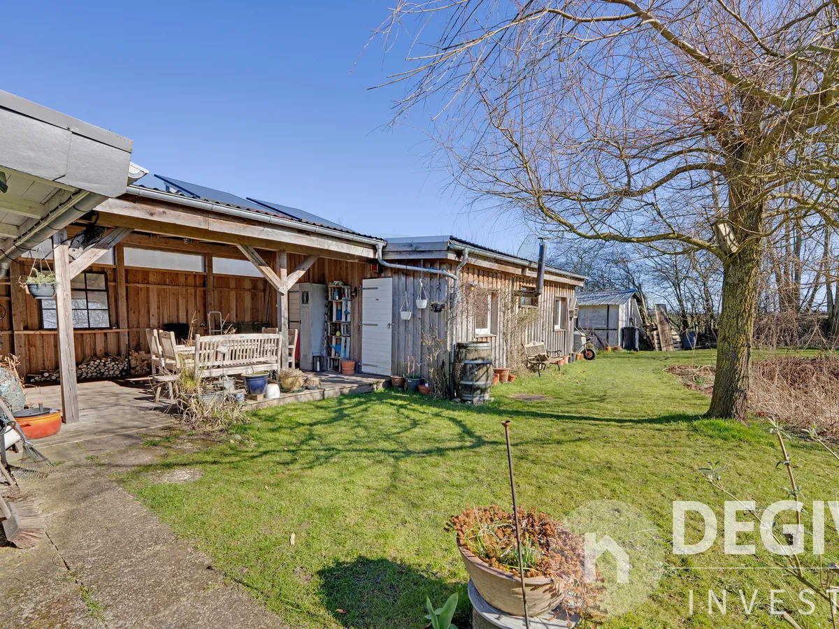Garten mit Veranda