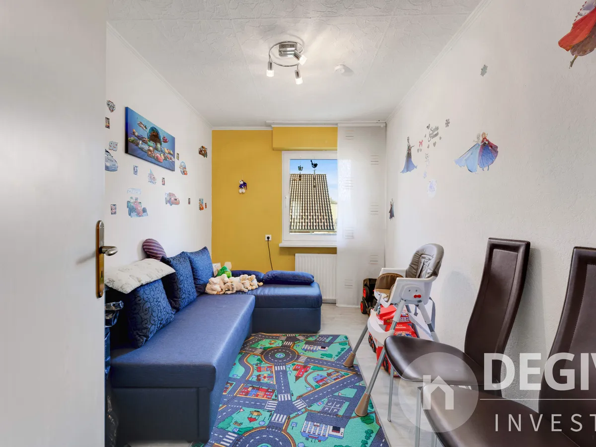 Kinderzimmer im Erdgeschoss