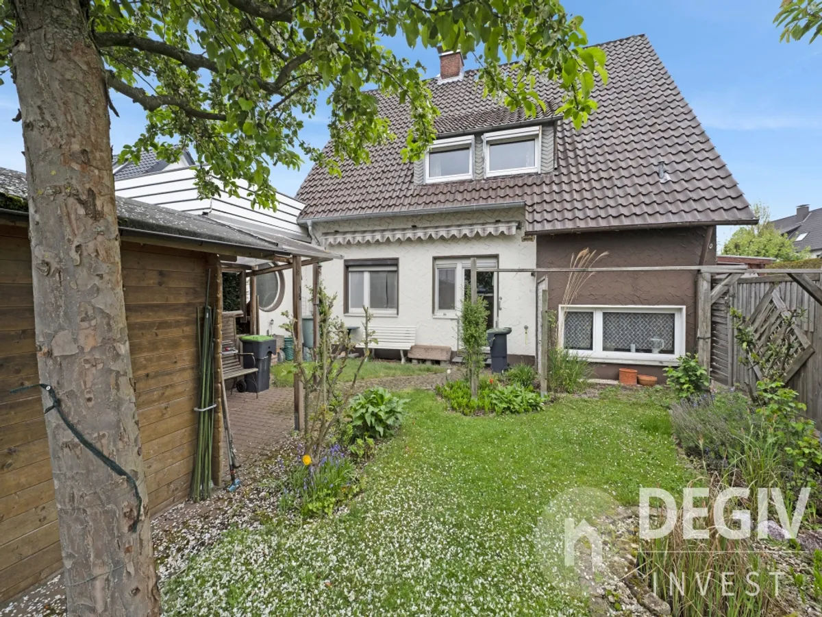 Blick zum Haus