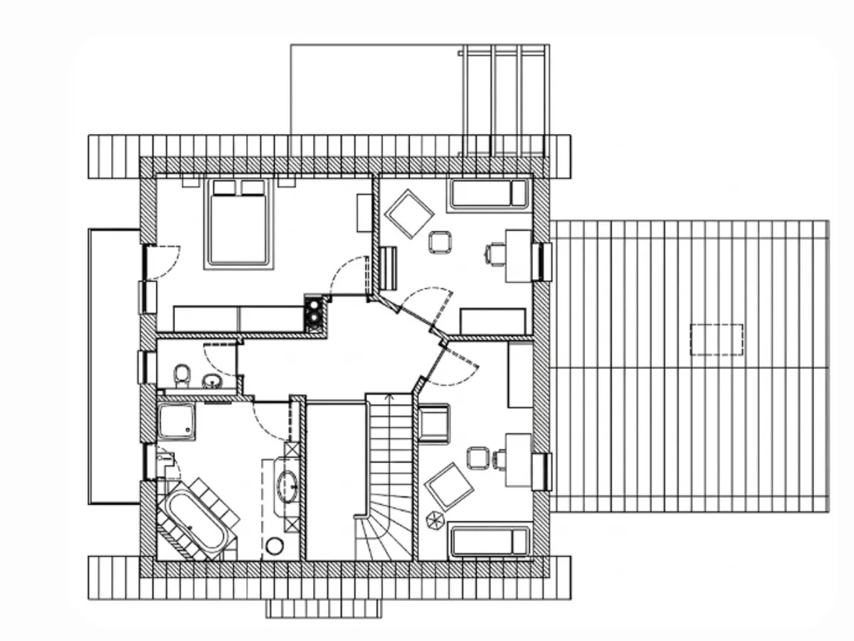 Grundriss Dachgeschoss