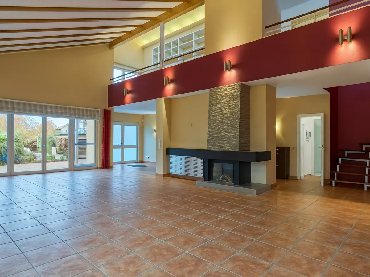 Offener Wohnbereich im Erdgeschoss