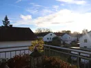 Blick vom Balkon