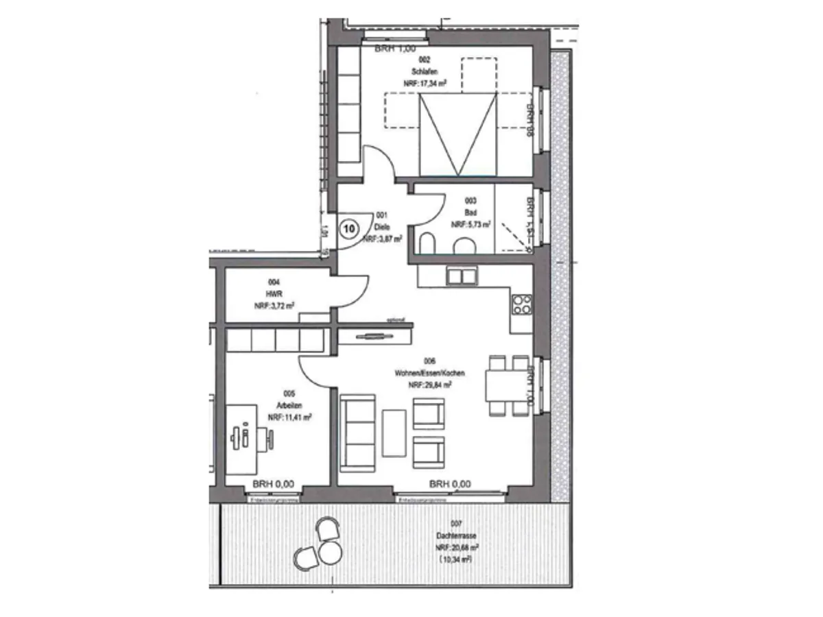 Grundriss (Bild HP&P GmbH)