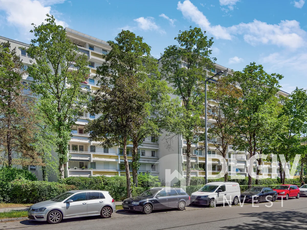 Hausansicht Balkon
