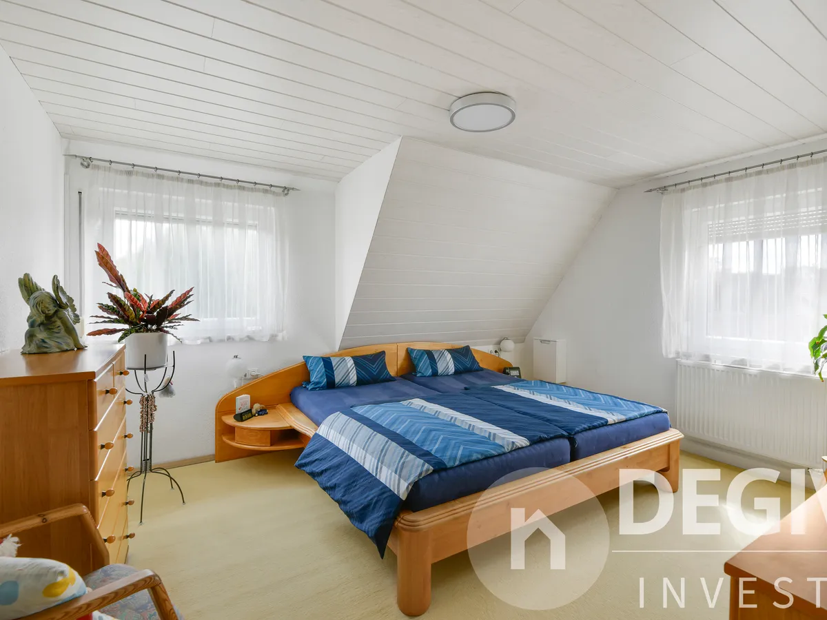 Schlafzimmer Dachgeschoss