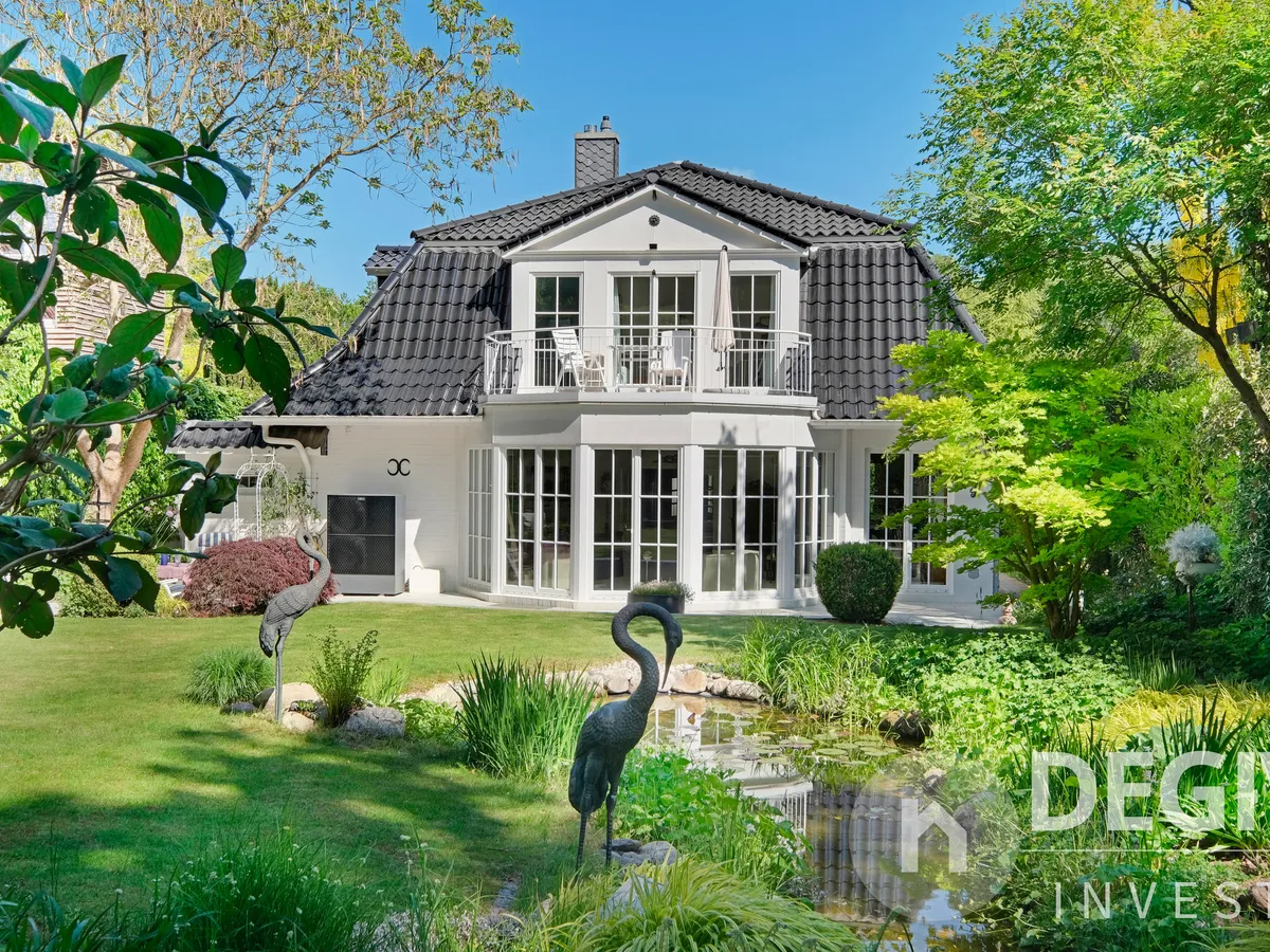 Gartenansicht Haus