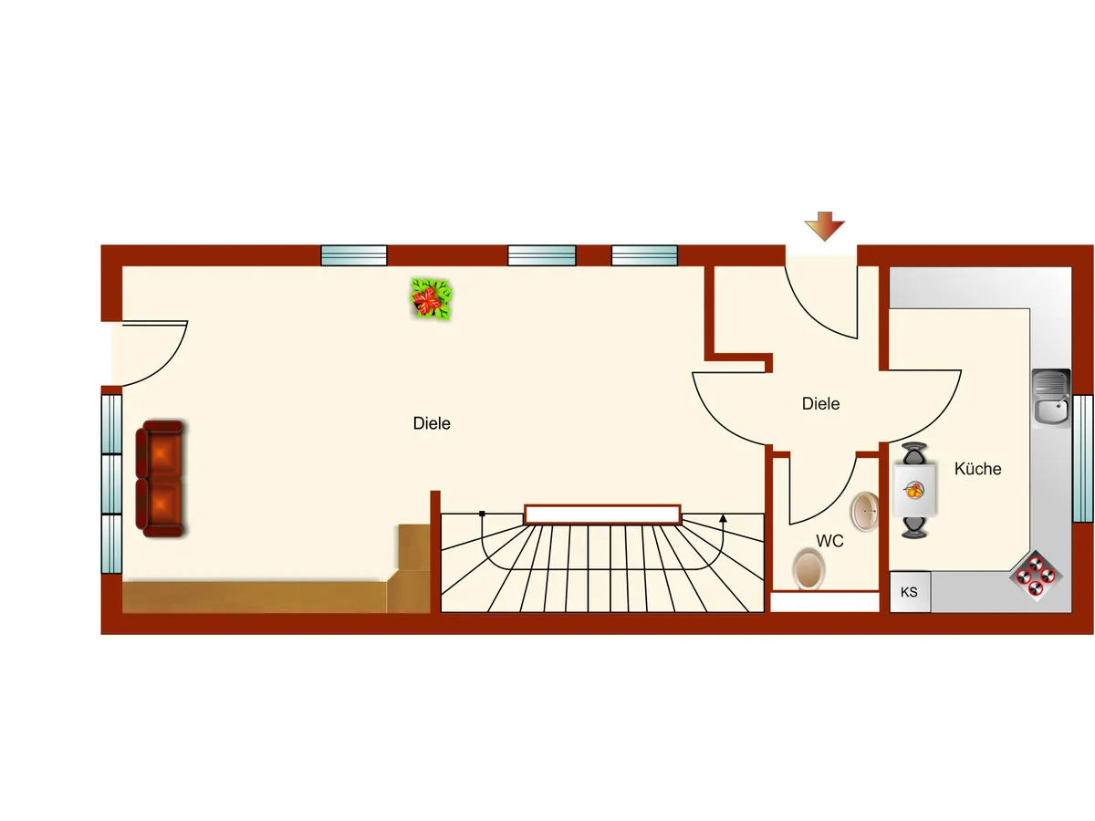 Grundriss EG