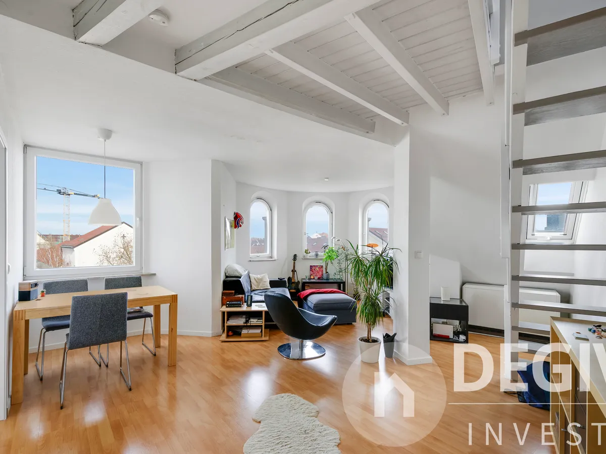 Wohnung 4, Wohnzimmer