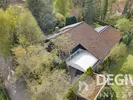 Luftansicht mit Garage