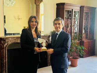 KAGİDER Delegation Led by President Esra Bezircioğlu Visits H.E. Osman Koray Ertaş, Ambassador of the Republic of Türkiye to London!