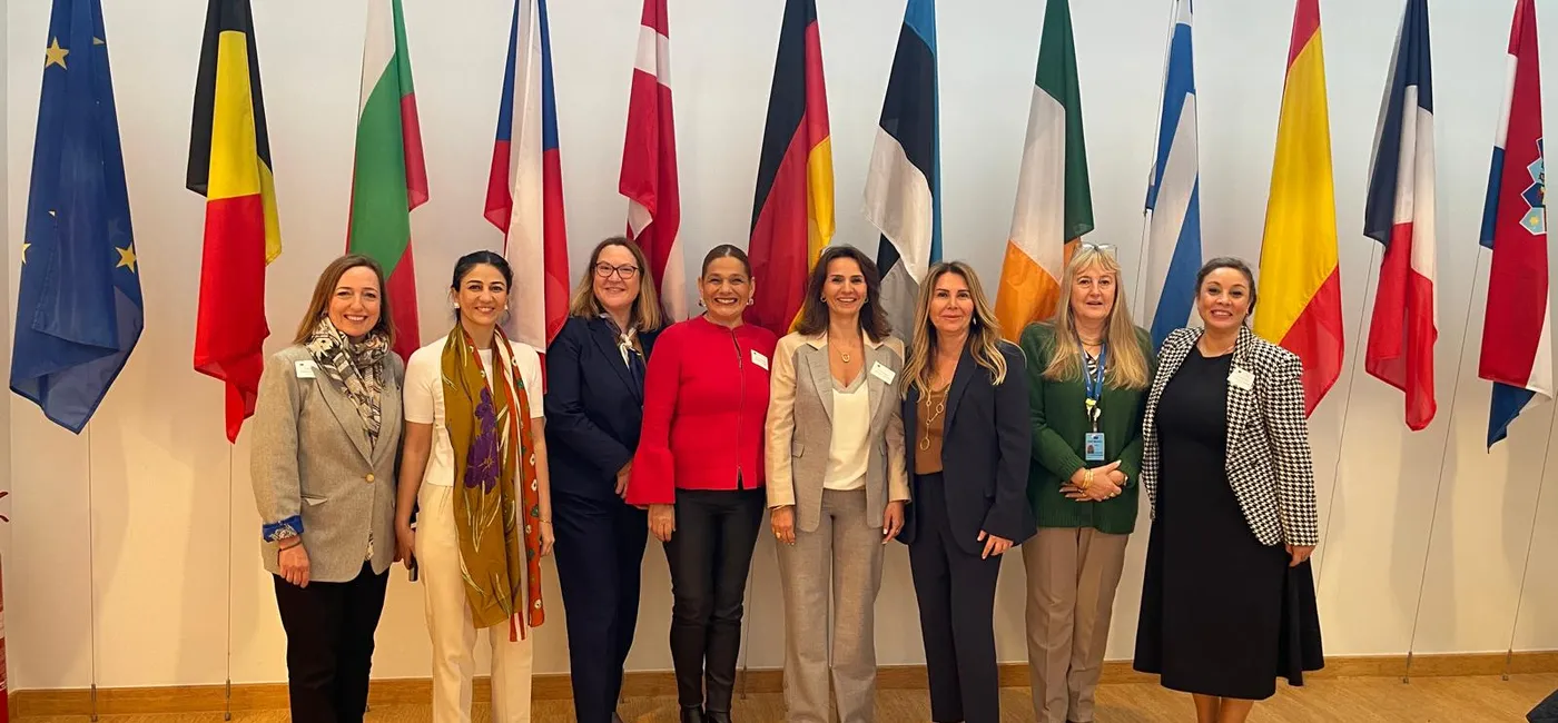 The KAGİDER delegation conducted its inaugural visit to Maria Helena de Felipe Lehtonen, Vice President responsible for External Relations at the EU Economic and Social Committee (EESC).