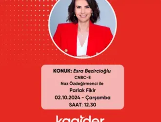  KAGİDER President Esra Bezircioğlu to Appear on CNBC-E’s "Bright Ideas" Program with Naz Özdeğirmenci