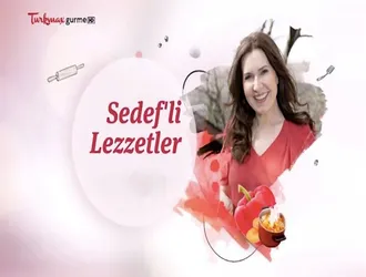 Sanem Oktar as the guest to the TV show “Sedef’li Lezzetler”
