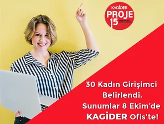 KAGİDER Proje 15 Kadın Girişimci Geliştirme Programı final adayları belli oldu..