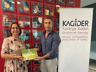 İstanbul Ekonomi Zirvesi Yönetim Kurulu Başkanı Abdullah Değer KAGİDER'i ziyaret etti.