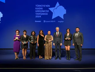 The awards of Turkey's Women Entrepreneur Competition