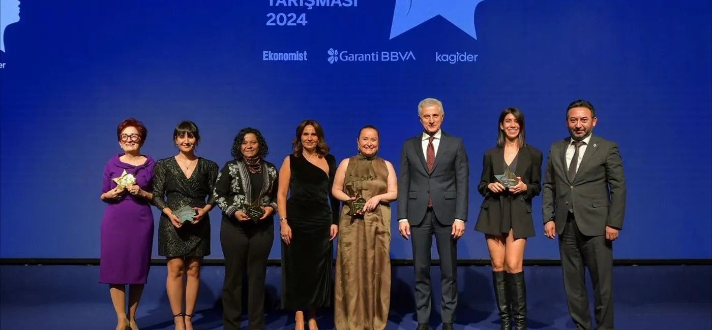 The awards of Turkey's Women Entrepreneur Competition
