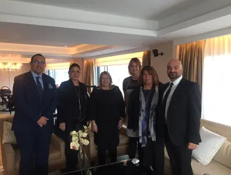 Meeting with the President of Republic of Malta H.E. Marie-Louise Coleiro Preca