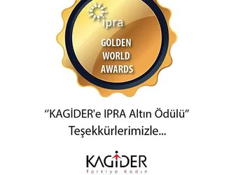 KAGİDER'e IPRA Altın Ödülü