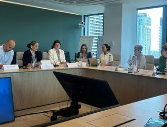 KAGİDER Delegation Meets with EBRD President Odile Renaud-Basso at the NGO Executive Board Session!